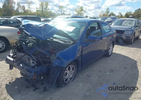 2009 Ford Focus Se из США, поврежденный, VIN 1FAHP32N99W195234